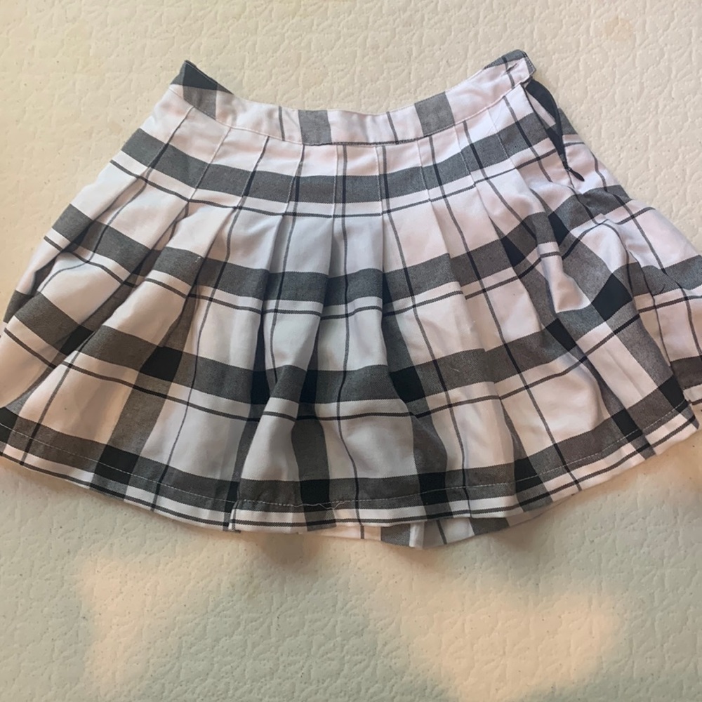 Checkered Skirt
